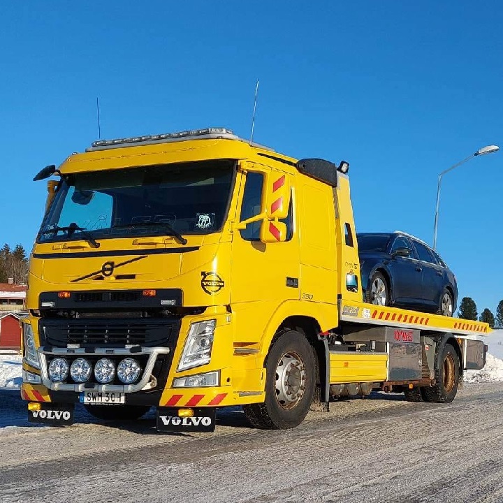 Bärgare i västernorrland, snabbt på plats